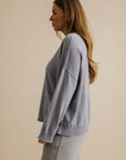 Elevate Crew Pullover Ocean