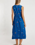 Sardine Tie Midi Dress
