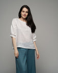 Jane Top White