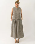 Akane Maxi Skirt Black