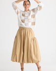 Balloon Skirt Peanut Butter