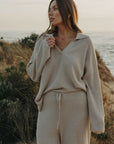 Winter Retreat Collar Pullover
