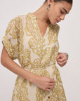 Leaf Midi Dress