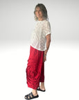 Circles Pant Red