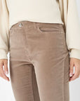 Brax Mary Velvet Pant Walnut