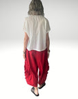 Circles Pant Red