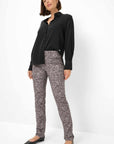 Brax Mary Pant Leo Print