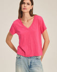 Elisha07 V Neck Tee