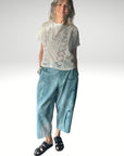 Trellis Top Blue
