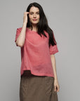 Versace Top Rose