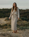 Waves Pleat Skirt