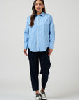 Direction Stripe Shirt Sky