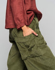 Alira Cord Pant Moss