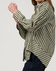 Direction Stripe Shirt Sage