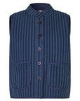 Cairo Quilted Vest Stripe