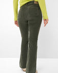 Brax Shakira Cord Slim Bootleg Jean
