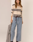 Andie Cropped Jean Blue