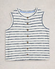 Simone Button Tank