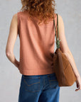 Simone Button Tank