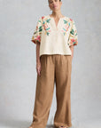 Maeve Embroidered Top