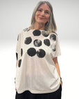 Spot SS Tee White