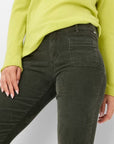 Brax Shakira Cord Slim Bootleg Jean