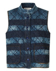 Cairo Quilted Vest Blue