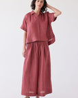 Lumi Shirt Burnt Sienna