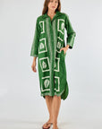 Seashell Shirtdress Green