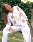 Patch Pointelle Top
