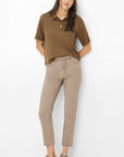 Mary Crop Pant Mocha
