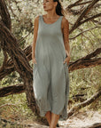 Shoreline Breeze Dress Thyme