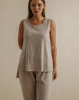 Shoreline Singlet Vintage Khaki