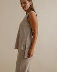 Shoreline Singlet Vintage Khaki