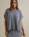 Ladder S/S Pullover Chambray