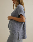 Ladder S/S Pullover Chambray