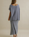Ladder S/S Pullover Chambray