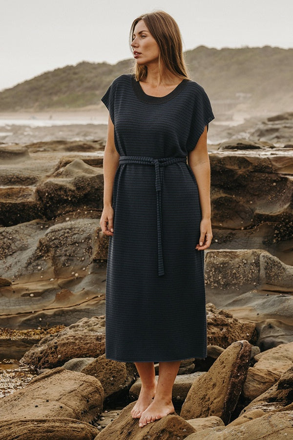 Lattice Knit Dress