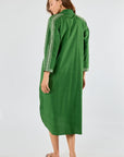 Seashell Shirtdress Green
