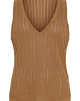 Amelia SL Knit Top Hazelnut