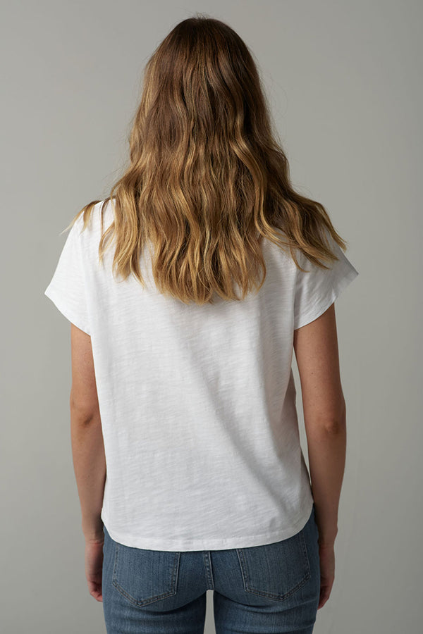 Embroidered Boots Tee