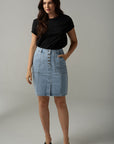 S25 Front Split Tee