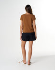 Front Split SS Tee