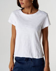 Front Split SS Tee