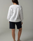 S25 Cross Embroidered Sweater