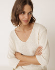 Organic Cotton Boucle Knit