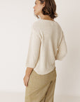 Organic Cotton Boucle Knit