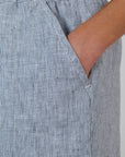 Long Linen Short Sliver