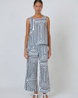 Flat Front Pant Maze