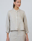 Margot Shirt Jacket - Sandstorm